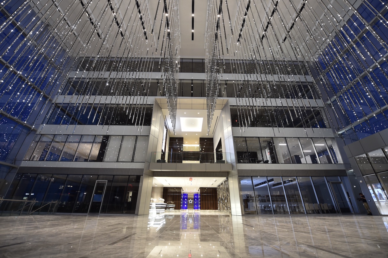 The Dallas Cowboys World Headquarters At The Star: The Atrium